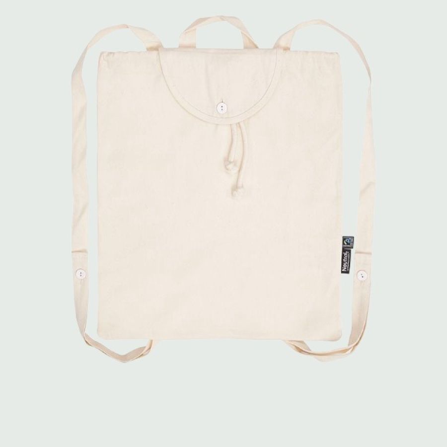 gadget aziendale zaino in cotone fairtrade