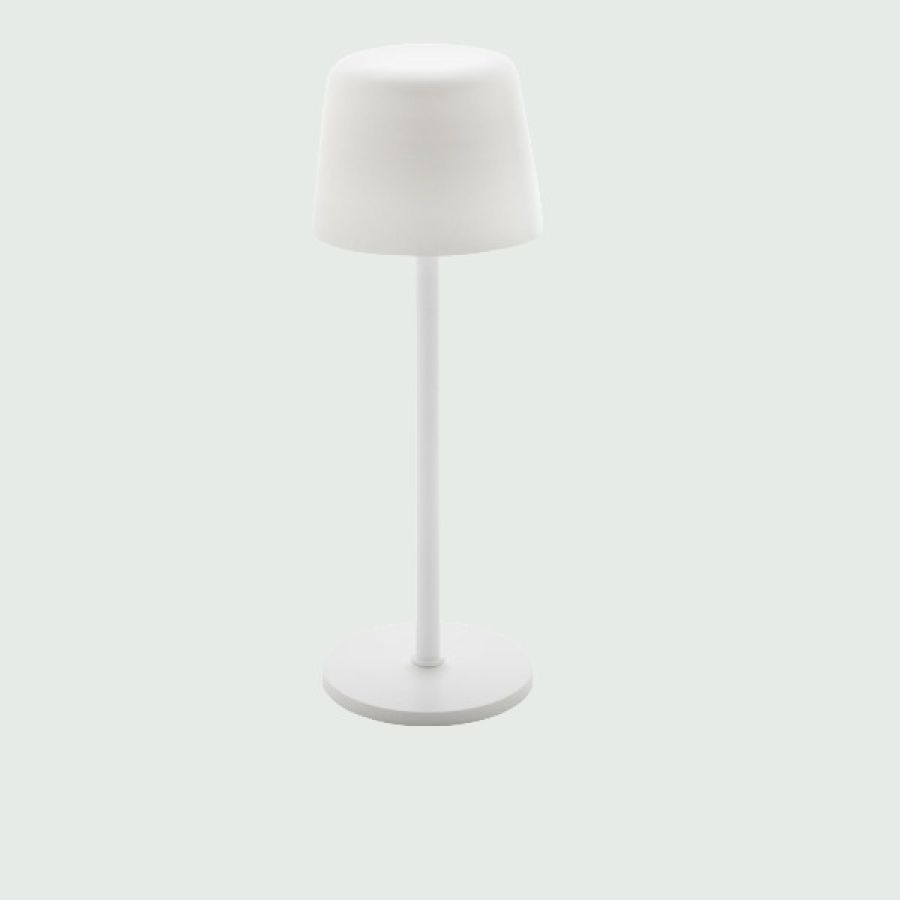 lampada bianca da scrivania o tavolo