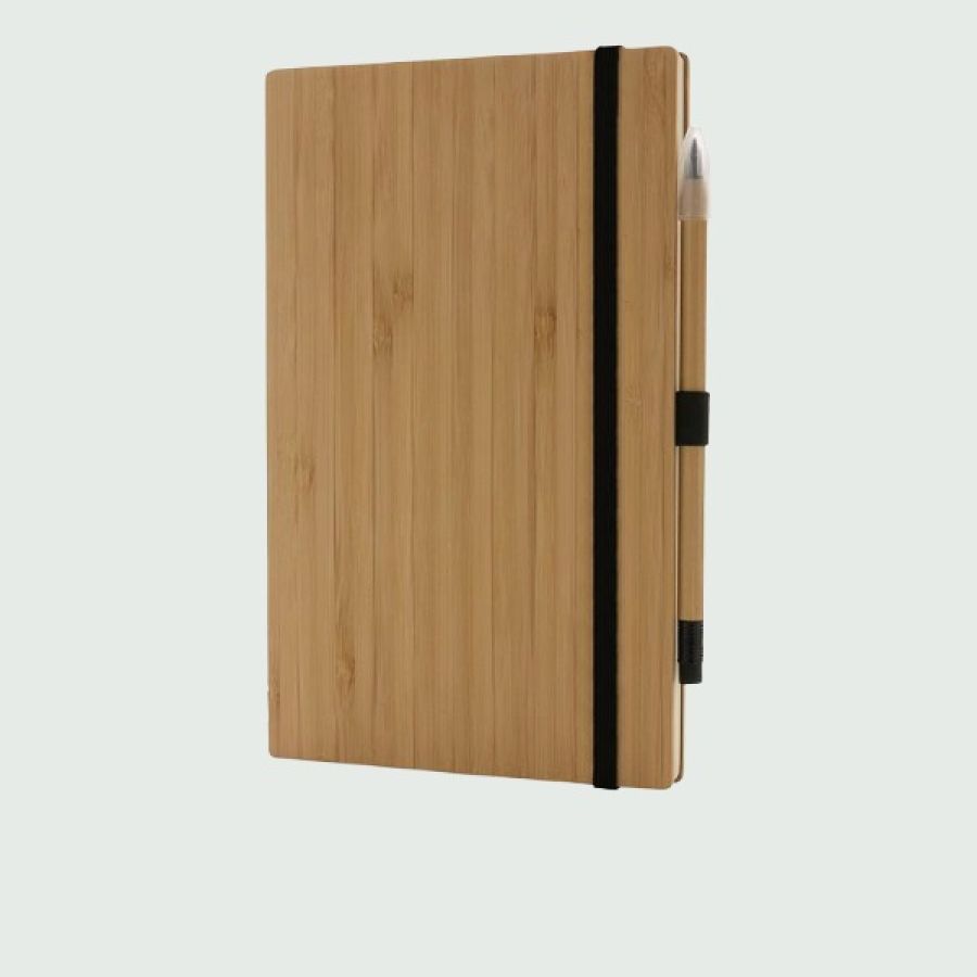 gadget aziendale ecologico realizzato in bambù e carta riciclata