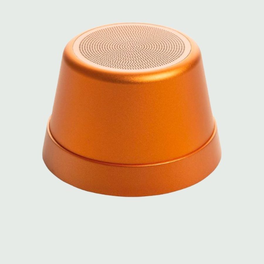 speaker magnetico arancione