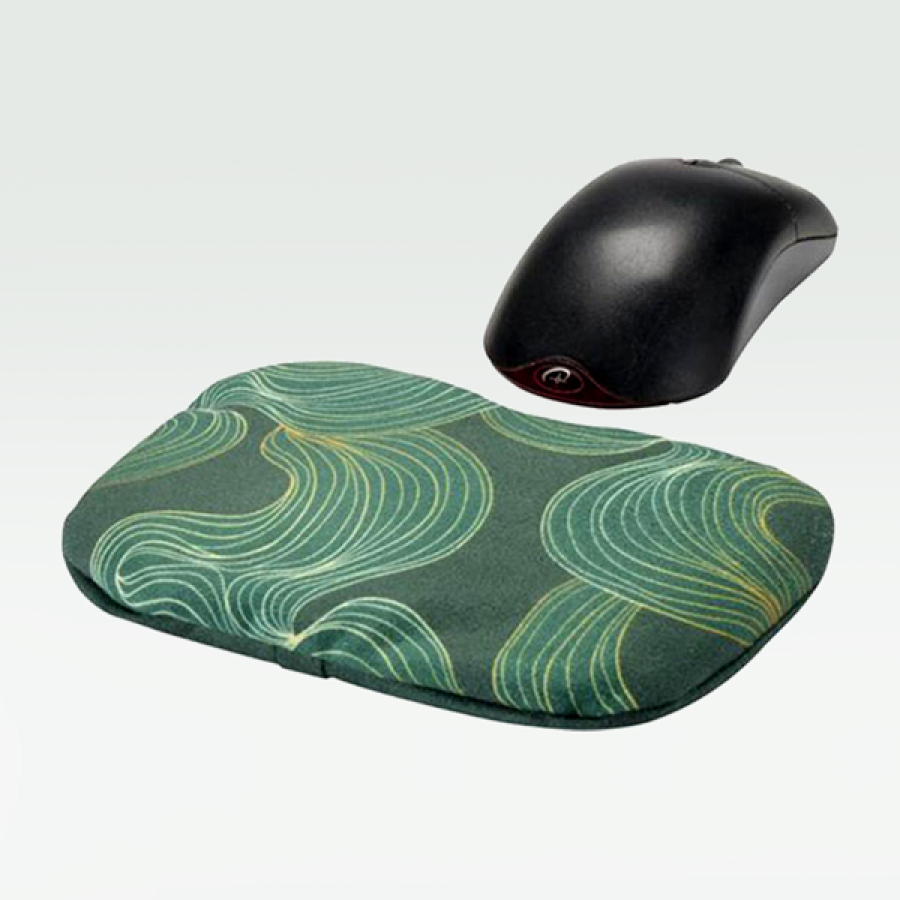 gadget appoggiapolsi per mouse in materiale riciclato